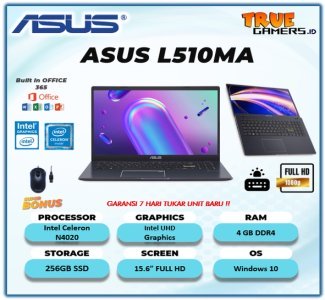 Laptop Asus Vivobook E410MA&L510MA N4020 4GB 128GB-512GB Win10