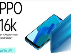 Resmi Dirilis Di Indonesia, Ini Spesifikasi Lengkap Dan Harga Oppo A16K