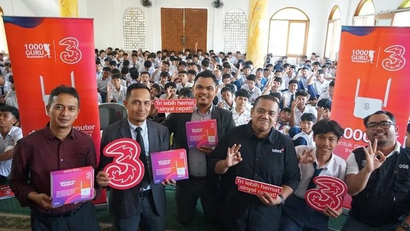 Tri Bagi 1.000 Router Internet ke Sekolah Pelosok: Komitmen Nyata Redam Kesenjangan Digital Indonesia