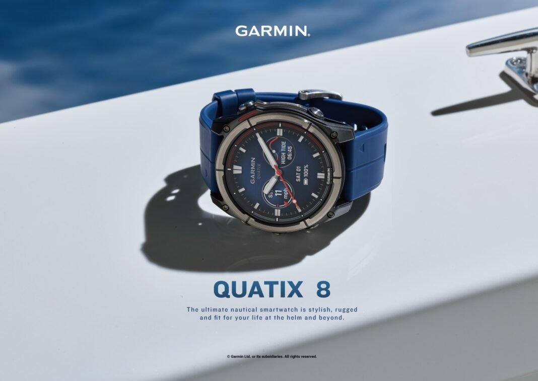 Garmin quatix 8 Resmi Diluncurkan: Smartwatch Maritim Premium dengan Voice Command dan Baterai Super Tahan Lama