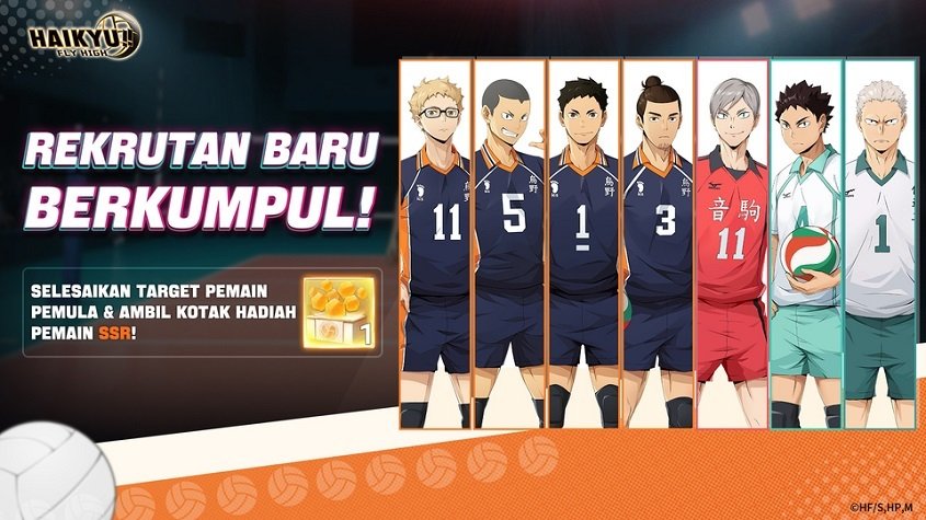 Haikyu!! Fly High Resmi Dirilis Global 31 Juli 2025: Game Mobile Sports RPG Paling Dinanti dari Garena Haikyu!! Fly High Resmi Dirilis Global 31 Juli 2025: Game Mobile Sports RPG Paling Dinanti dari Garena