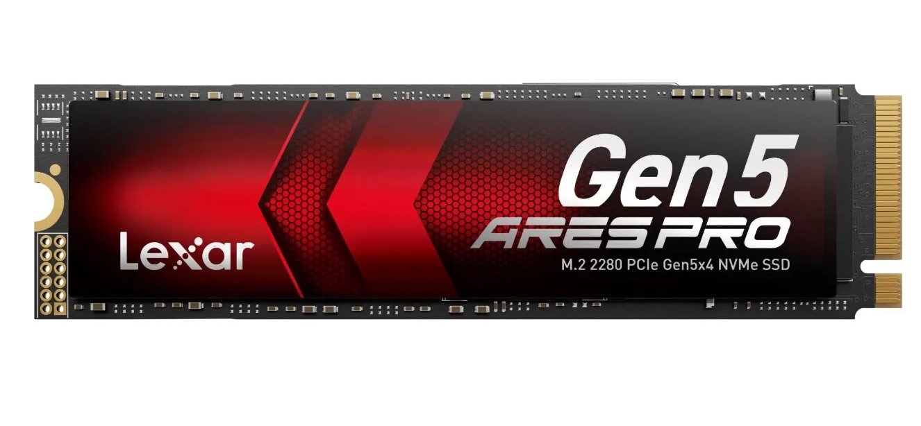 Lexar Ares PRO SSD PCIe 5.0 Resmi Meluncur: Kecepatan Baca 14 GB/s, Hadir hingga Kapasitas 4 TB