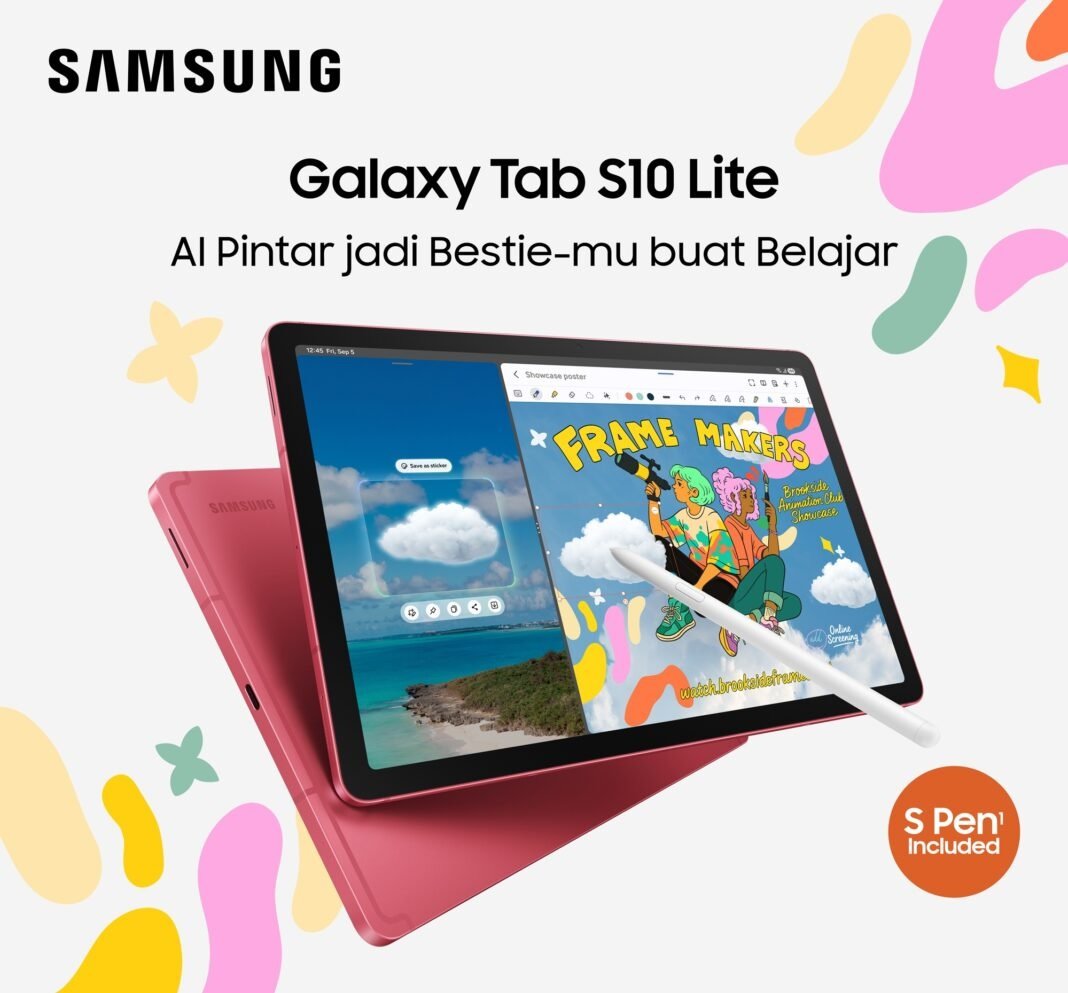 Resmi! Samsung Galaxy Tab S10 Lite Tawarkan Fitur AI Canggih, Harga Mulai Rp 4,9 Juta