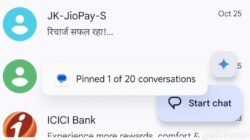 Google Messages Resmi Naikkan Batas Pin Chat Jadi 20 Percakapan, Pengguna Kini Bisa Kunci Obrolan Lebih Banyak Google Messages Resmi Naikkan Batas Pin Chat Jadi 20 Percakapan, Pengguna Kini Bisa Kunci Obrolan Lebih Banyak