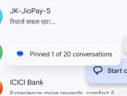 Google Messages Resmi Naikkan Batas Pin Chat Jadi 20 Percakapan, Pengguna Kini Bisa Kunci Obrolan Lebih Banyak