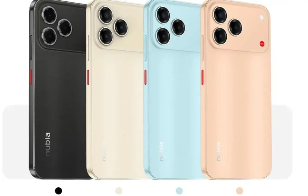 Nubia V80 Design Resmi Rilis! Kamera Mirip iPhone 17 Pro, Harga Jauh Lebih Murah