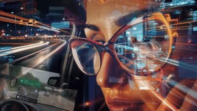 Tak Perlu Dashboard Canggih! Google Android Auto Glasses Bawa Navigasi AR Langsung ke Kacamata