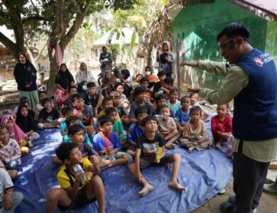 Bantuan Kemanusiaan TelkomProperty Jadi Garda Depan Pemulihan Korban Bencana Sumatra