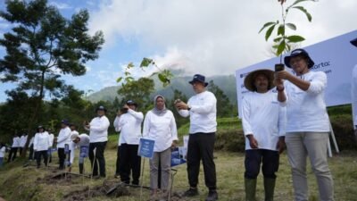 GoZero% Telkom Yogyakarta, Aksi Nyata Telkom Hijaukan Kawasan Hulu Sleman