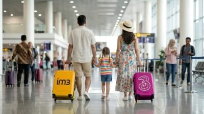 Paket Liburan IM3 dan Tri Jadi Andalan, Aktivasi Mudah untuk Dalam dan Luar Negeri