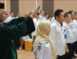 Bupati Barsel Lantik Enam Pejabat Pimpinan Tinggi Pratama OPD