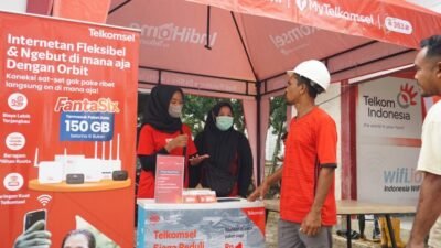 Posko Layanan Siaga Telkomsel Beroperasi di Aceh Tamiang, Warga Bisa Akses Layanan dan Internet Gratis