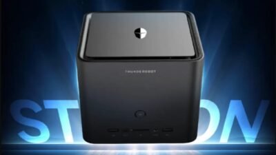 Thunderobot Station Meluncur, Mini PC Kubus Bertenaga Ryzen AI untuk Beban Kerja AI Berat